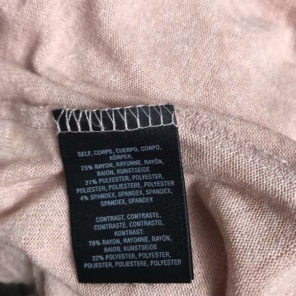 Anthropologie COA Medium Pink Cozy Rayon Open Front Long Line Layering Cardigan - Picture 6 of 7